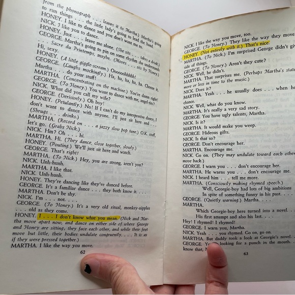 Who’s Afraid Of Virginia Woolf 1962 Play By Edward Albee Dramatists Play Service - Picture 8 of 11